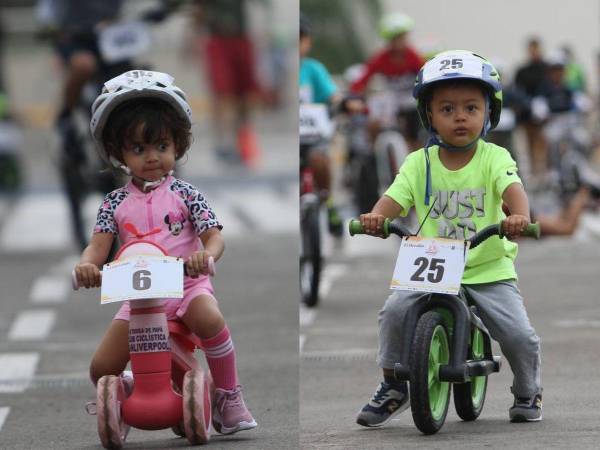 Decenas de niños se dieron cita este domingo 20 de octubre en el estacionamiento del Mall Multiplaza para competir en la décima edición de la Vuelta Ciclística Infantil de Diario EL HERALDO y durante el reto se vivieron enternecedores momentos que captaron nuestras cámaras.