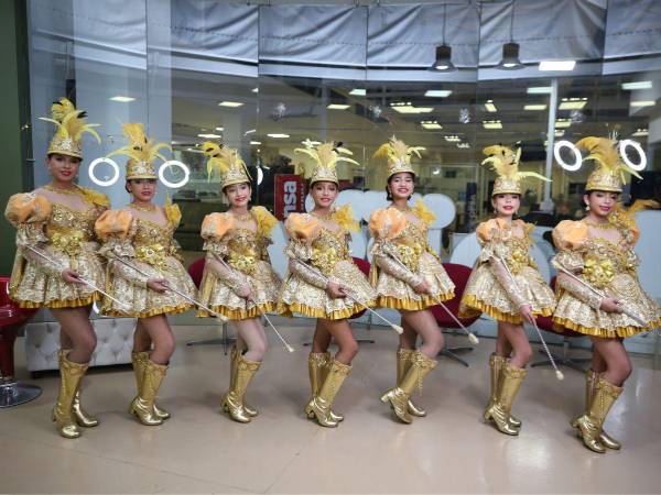 Crystal Perdomo, Carmen Izaguirre, Daniela Hernández, Marianela Villatoro, Mariángel Bermúdez, Atenas Ortega y Solange Vallecillo.