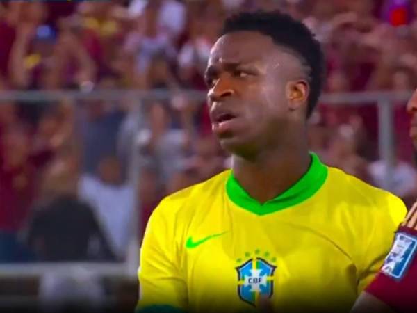 Vinicius Jr el villano de Brasil tras fallar penal ante Venezuela