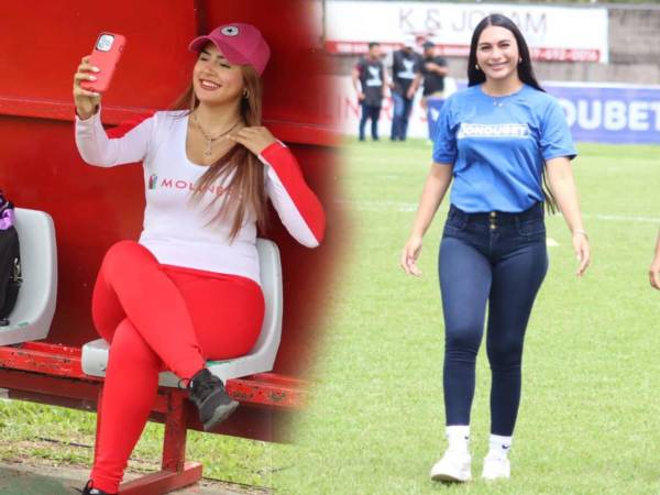 Las chicas preciosas engalanaron el Real Sociedad vs Real España, el primer gesto de Jeaustin Campos y los ademanes de Ricardo Elencoff, presidente de los aceiteros