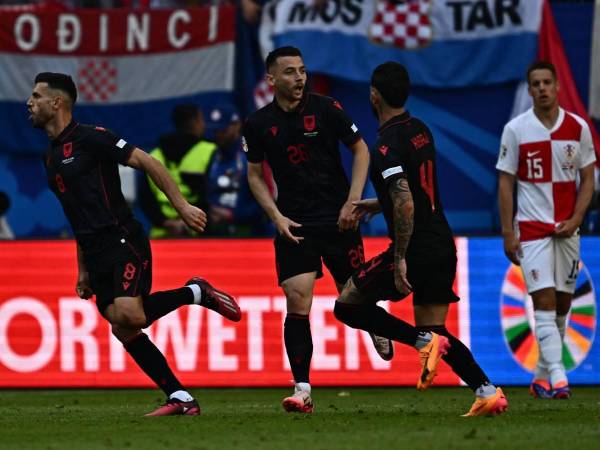 Albania y Croacia se quedan con misma cantidad de puntos (1) en el Grupo B.