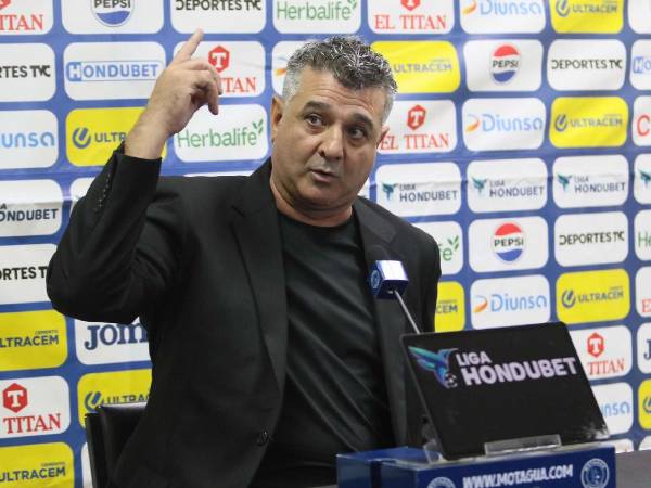 El entrenador de Motagua dio sus valoraciones tras el empate entre Motagua y Olimpia