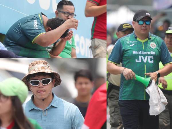 El sofocante calor azota San Pedro Sula, pero los aficionados buscaron las maneras de aplacarlo en el Yankel Rosenthal