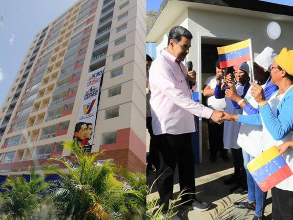 Considerada por la oposición como una “estrategia”, el presidente y candidato a la reelección en Venezuela, Nicolás Maduro, entregó un total de 120 viviendas multifamiliares en Caracas, Venezuela, como parte del programa “Gran Misión Vivienda Venezuela” (GMVV). Esta donación fue realizada a pocas horas de los comicios electorales, lo que despertó dudas en algunos sectores. A continuación los detalles.