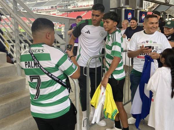 Luis Palma dio una asistencia en goleada del Celtic ante DC United.