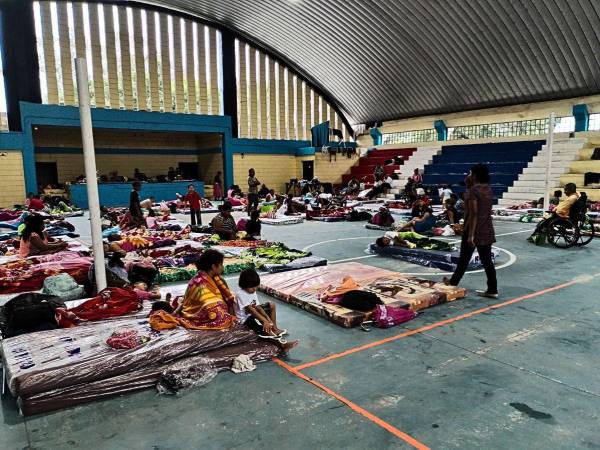 Más de 419 personas se encuentran en albergues, luego de ser evacuadas de sus viviendas por múltiples causas.