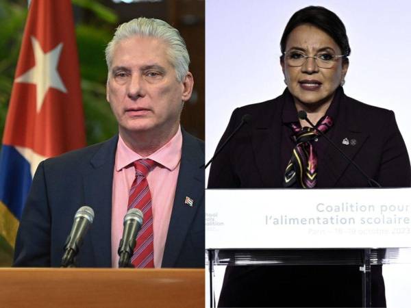 El presidente Miguel Díaz-Canel Bermúdez manifestó en su cuenta de X su apoyo a Castro y pidió a Estados Unidos que dejara de injerir en las decisiones de Honduras.