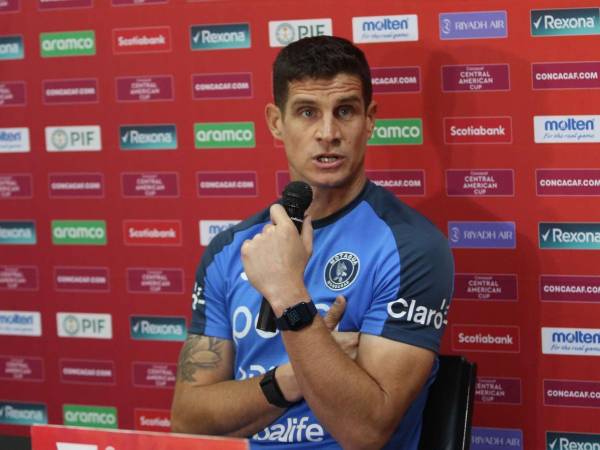 Rougier habló en conferencia de prensa antes del partido por Copa Centroamericana.