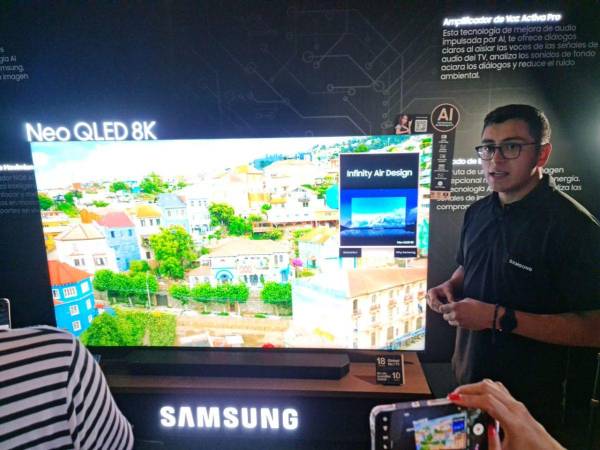 Antigua Guatemala fue sede de la presentación oficial de la última línea de televisores de Samsung Electronis, que da la bienvenida a la nueva era de Inteligencia Artificial para la marca.