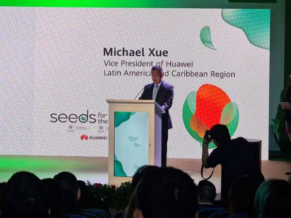 Michael Xue, vicepresidente de Huawei para América Latina y el Caribe.