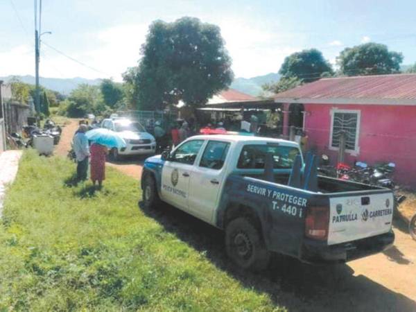 Dentro de la casa rosada ocurrió el asesinato de la pareja.