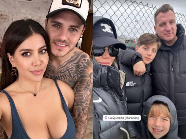 Wanda Nara publicó unas fotos que nadie volvería a imaginar: La modelo compartiendo con Maxi López luego de terminar su relación sentimental con Mauro Icardi.