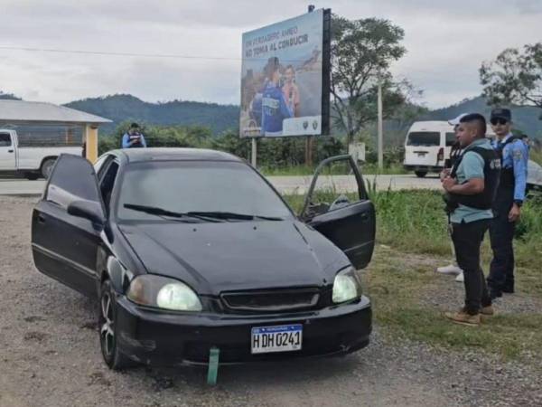 Dos personas fallecidas se registraron la tarde de este domingo en Copán.