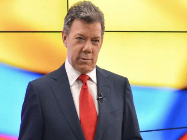 Juan Manuel Santos, presidente de Colombia.