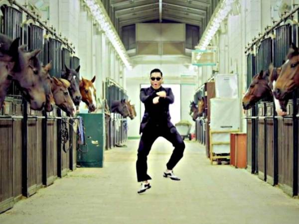 El Gangnam Style es el video más visto en la historia.