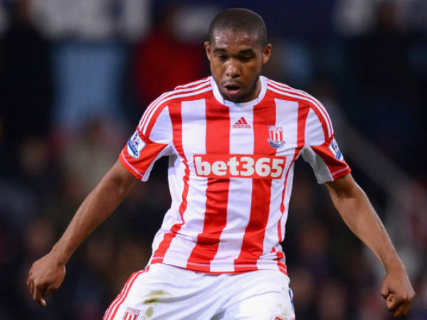 LONDON, ENGLAND - NOVEMBER 19: Wilson Palacios of Stoke City in action during the Barclays Premier League match between West Ham United and Stoke City at the Boleyn Ground on November 19, 2012 in London, England. (Photo by Mike Hewitt/Getty Images)