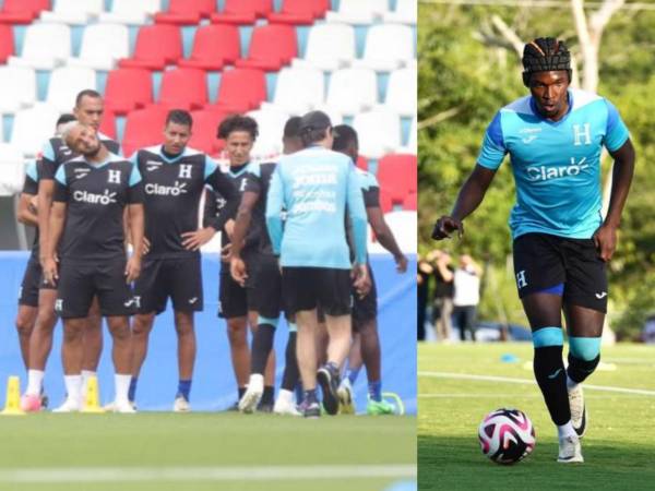 La Selección de Honduras realizó el último entrenamiento en el estadio Nacional con novedades en su plantilla, Rueda sorprendió y así es la lucha por la titularidad en el marco.