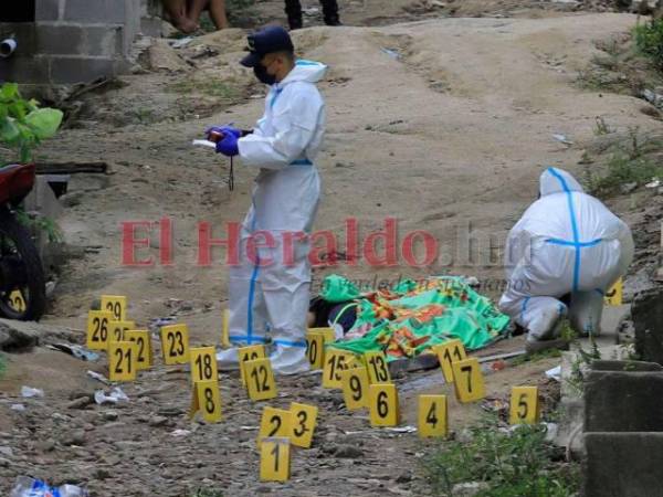 2,345 homicidios contabilizan las autoridades de seguridad a través de Sepol de enero a agosto de 2022. Cortés es el departamento con mayor número de muertes violentas (415).