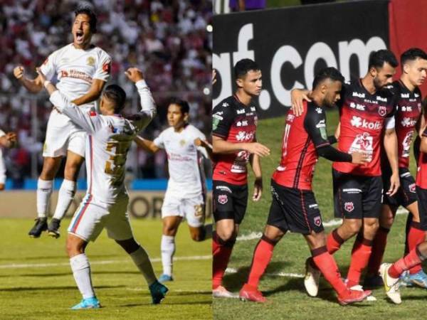 Olimpia o Alajuela, solo uno quedará con dos títulos.