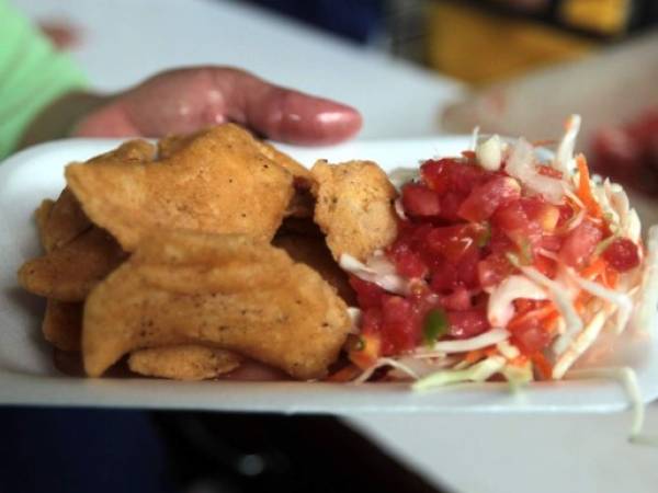 La rica orden de pastelitos cuesta 22 lempiras Foto:(Alex Pérez)