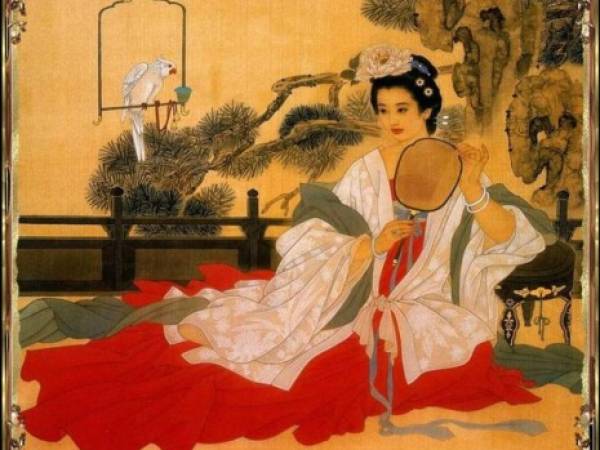 Wang Meifang suele trabajar sus obras junto al famoso pintor Zhao Guojing, su esposo. Juntos retratan el alma del paisaje.