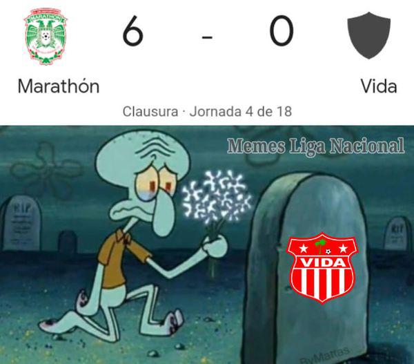 Estos son los Meme que dejó la jornada 4 de la Liga Nacional: El Vida no se salva