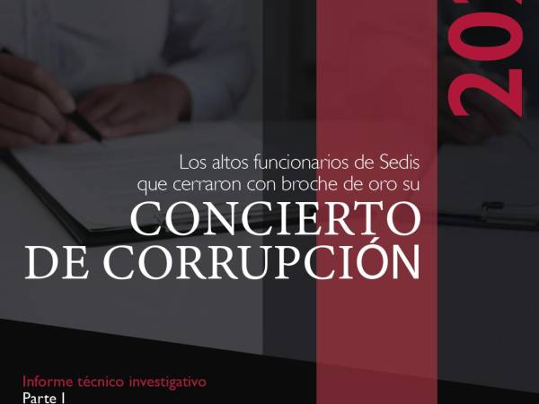 CNA: Altos funcionarios de Sedis cerraron con broche de oro concierto de corrupción