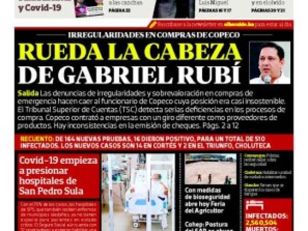 Rueda la cabeza de Gabriel Rubí