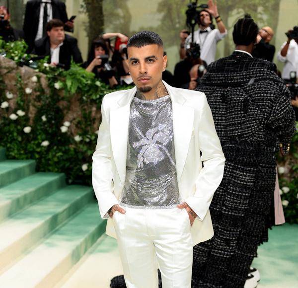 Rauw Alejandro y su primer desfile en la Met Gala 2024