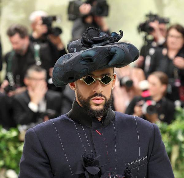 Así lució Bad Bunny en la alfombra de la Met Gala 2024