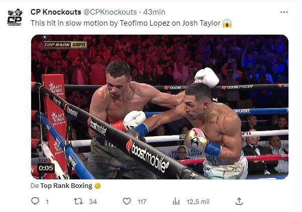 Prensa internacional reacciona al triunfo de Teófimo López ante el escocés Josh Taylor