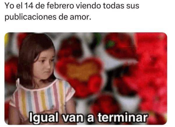 ¿El amor está en el aire? Los mejores memes por Día de San Valentín