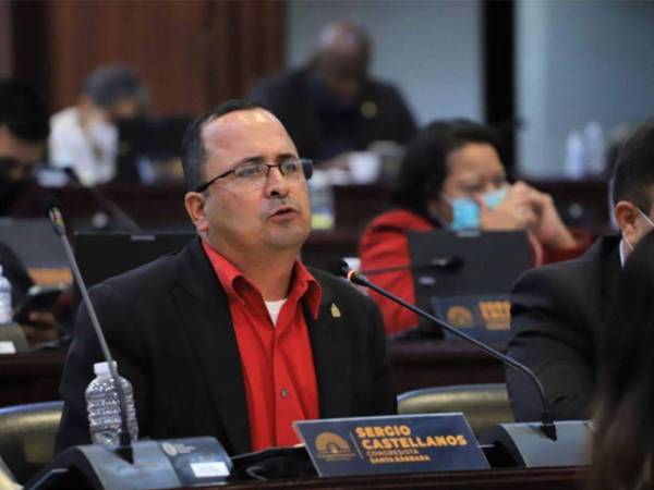 Sergio Castellanos, diputado del Congreso Nacional de Honduras por el Partido Libre.