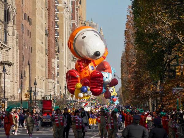 El desfile de globos de Macy’s es un festejo legendario y de los más representativos de la ciudad de New York.