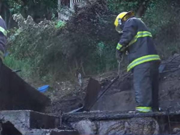 El incendio en la colonia San Francisco ocurrió en una cuartería.