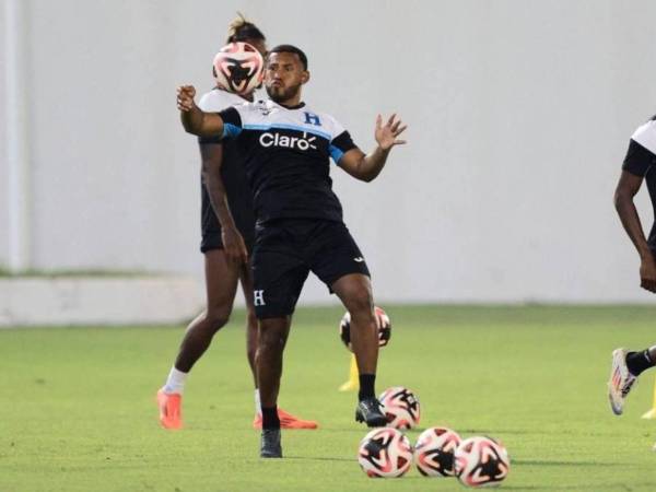 Obregón durante sus entrenamientos con la Bicolor.