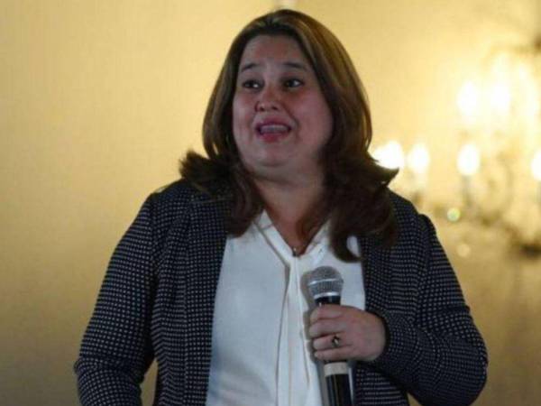 Julissa Villanueva, viceministra de la Secretaría de Seguridad de Honduras.