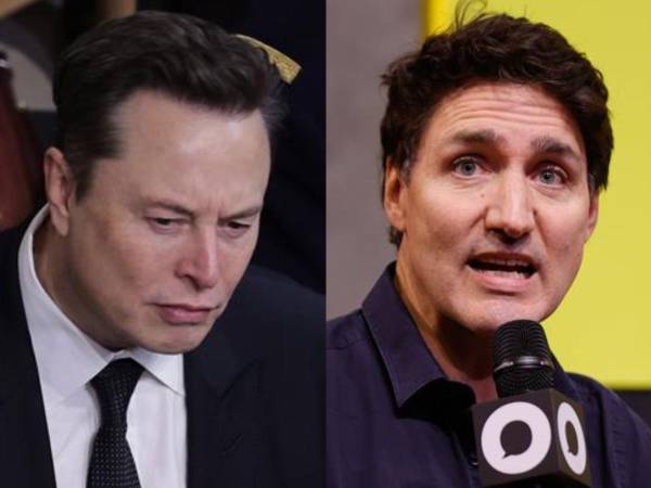 Elon Musk calificó este miércoles a Justin Trudeau de “estúpido insoportable”.