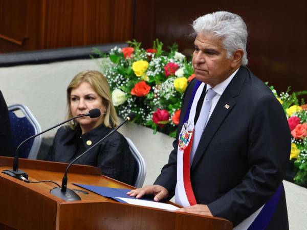 El presidente de Panamá, José Raúl Mulino.