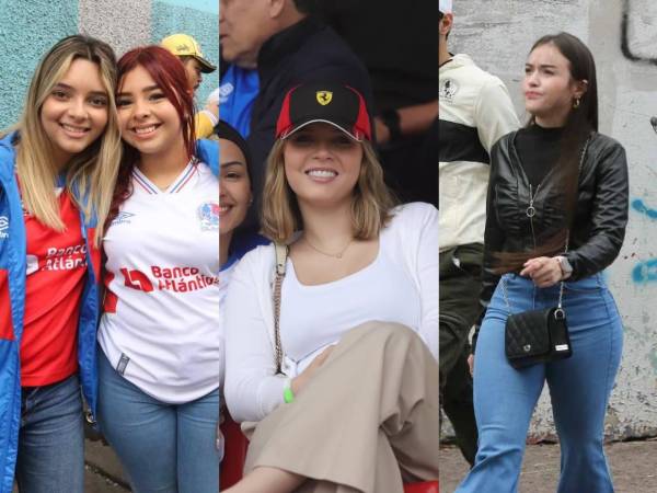 Olimpia se enfrenta ante Motagua por la final de vuelta y desde horas antes se veían muchas chicas lindas llegando al estadio Nacional para poder presenciar este encuentro.