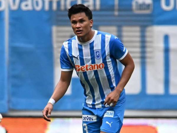 Denil Maldonado ha pasado por las filas del Motagua, Pachuca de México, Everton de Chile, Los Ángeles de MLS y ahora Universitatea Craiova.