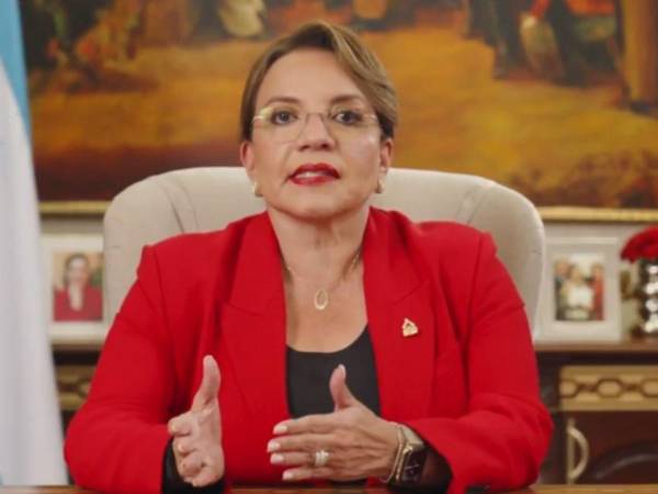 Xiomara Castro, presidenta de Honduras.