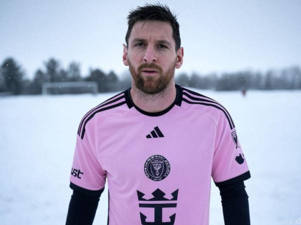 Se proyectaba que Messi e Inter Miami jugaran con nieve en el Sporting Park de Kansas.