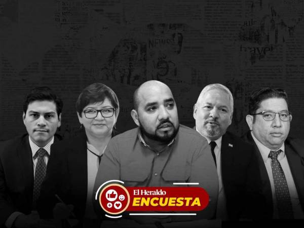 En la encuesta figuran diferentes ministros y titulares de instituciones estatales de Honduras.