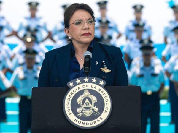 Xiomara Castro, presidenta de Honduras.