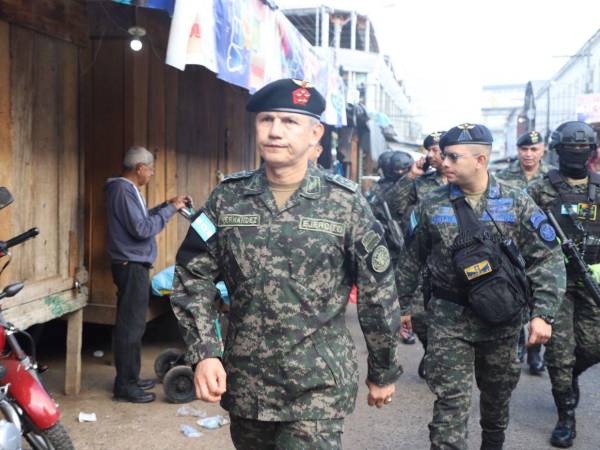 El jefe del Estado Mayor Conjunto de las FF AA, Roosevelt Hernández, dijo un discurso político en la inauguración de la operación “Navidad Segura”.