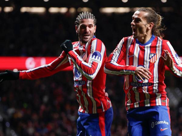 Un doblete de Antoine Griezmann, un gol de Rodrigo de Paul y otro de Samuel Lino le dieron el triunfo a “los colchoneros”.