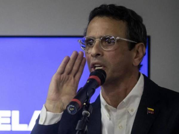 Capriles reiteró que el candidato de la alianza Plataforma Unitaria Democrática (PUD), Edmundo González Urrutia, ganó la Presidencia por amplio margen.