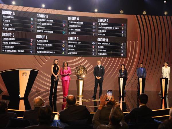 Los 32 equipos clasificados al Mundial de Clubes 2025 fueron divididos en ocho grupos.