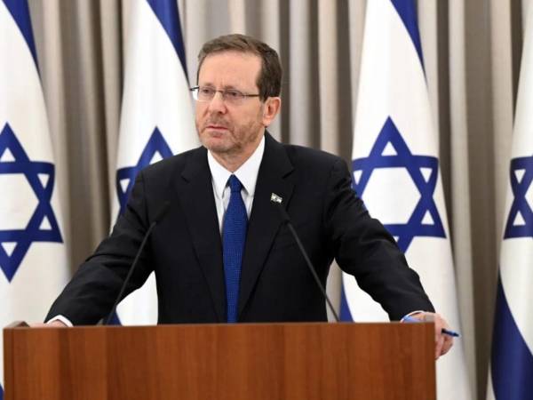 <b>E</b>l presidente de Israel, Isaac Herzog.